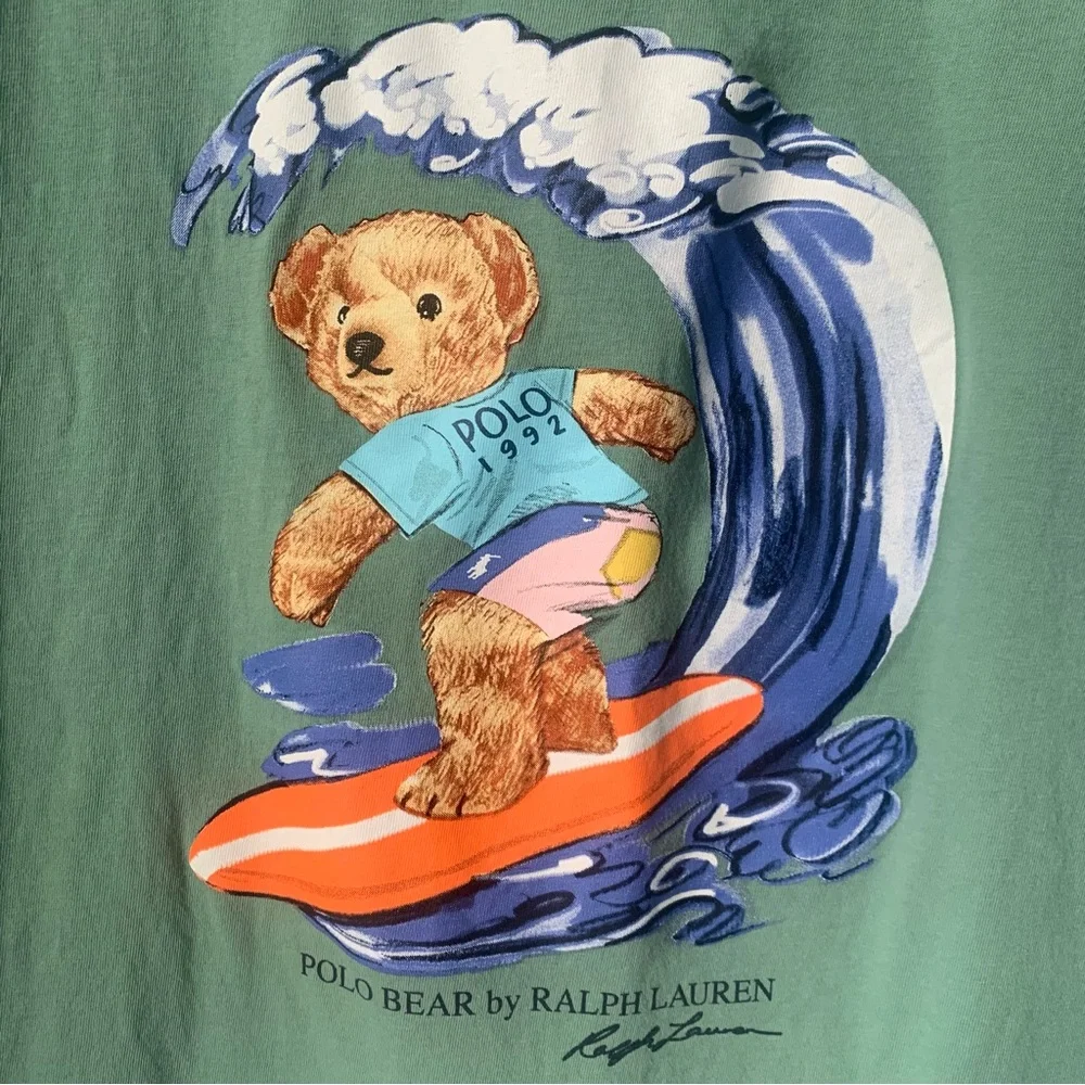 Polo by Ralph Lauren (Large) Sage Green Short Sleeve Tee - Picture 1 of 4